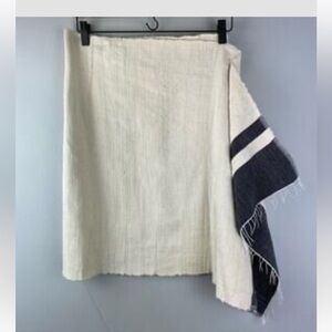 NEW LemLem Handwoven Wrap High Waist Skirt XS
